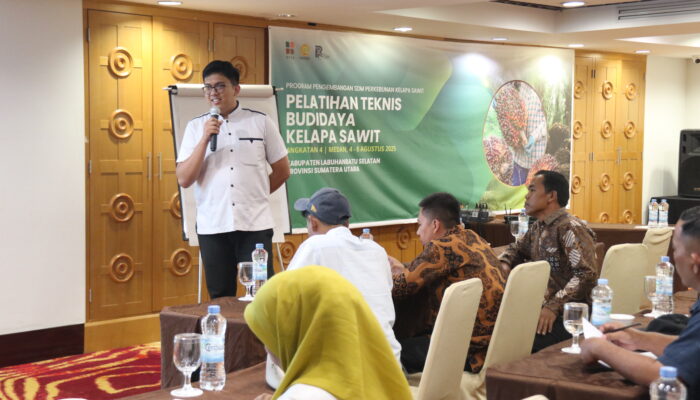Tingkatkan Keahlian Budidaya Dan Pemetaan: PT RPN, BPDP, Ditjenbun Latih Petani Sawit Labusel
