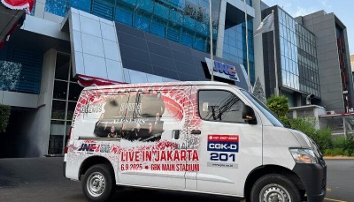 JNE Resmi Jadi Mitra Logistik Konser Dewa 19 Feat Allstars 2.0 Di Stadion Gelora Bung Karno