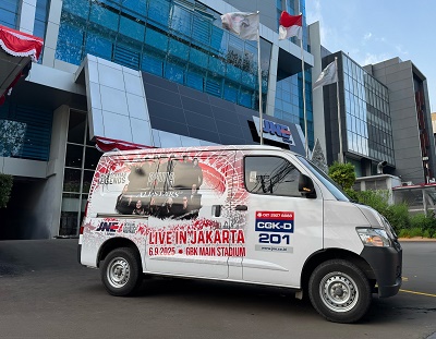 JNE Resmi Jadi Mitra Logistik Konser Dewa 19 Feat Allstars 2.0 Di Stadion Gelora Bung Karno