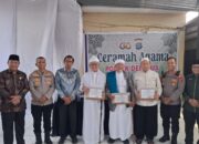 Perkuat Sinergi Polri-Ulama, Polsek Delitua Gelar Ceramah Agama