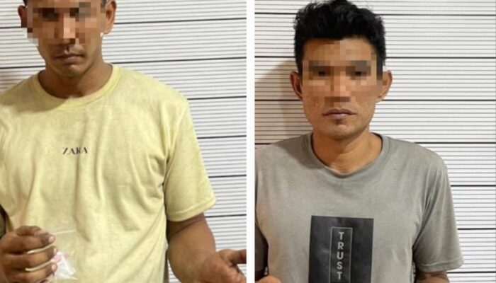 Polisi Ringkus 2 Pengedar Narkotika Di Kongsi Sunggal