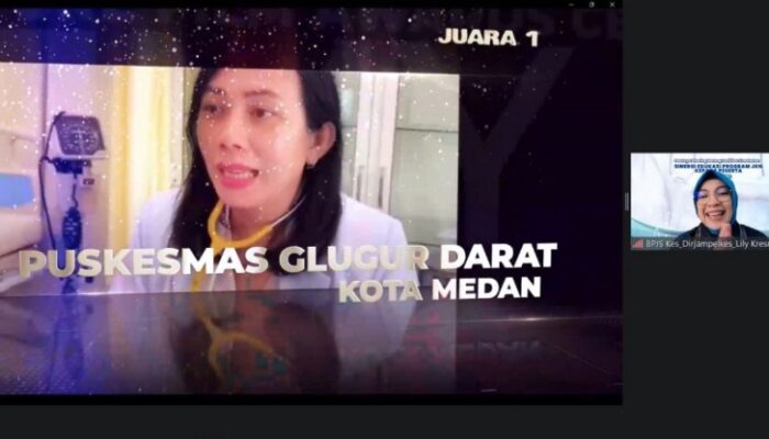 Puskesmas Glugur Darat Raih Juara Pertama Lomba Video Edukasi JKN 2025