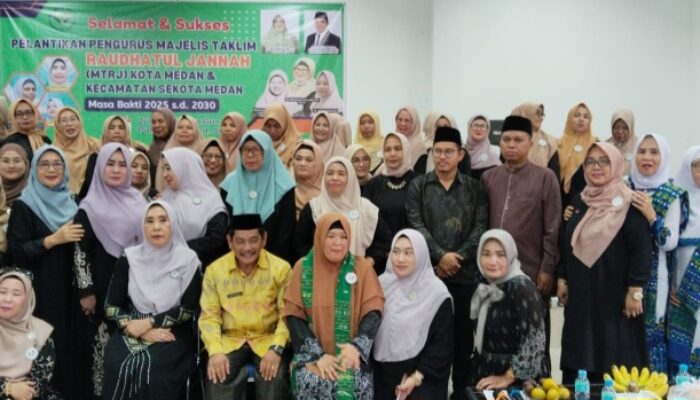 MTRJ Dan DPC Kota Medan Masa Bhakti 2025–2030 Resmi Dikukuhkan