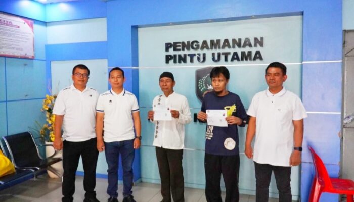 Dua Warga Binaan Rutan Kelas I Medan Terima Amnesti