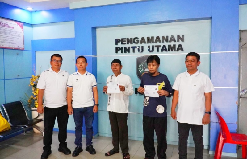 Dua Warga Binaan Rutan Kelas I Medan Terima Amnesti