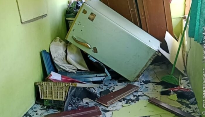 OTK Hancurkan Hancurkan Rumah Warga Di Medan Deli