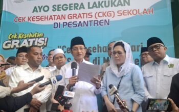 Menag: Menjaga Kesehatan Santri adalah Bagian dari Ibadah dan Kunci SDM Unggul