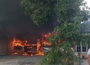 Tiga Bus Dan Dua Rumah Ludes Terbakar Di Klumpang Kebun