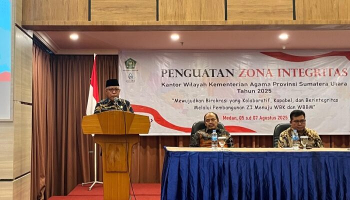 Kanwil Kemenag Sumut Komitmen Bangun Zona Integritas Seluruh Satuan Kerja
