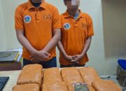 Sat Narkoba Polres Pelabuhan Belawan Gagalkan Peredaran 13 Kg Ganja