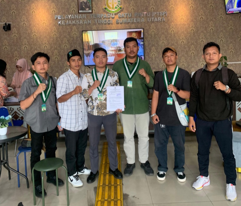 KAMMI Medan Resmi Laporkan Dugaan Korupsi Proyek Revitalisasi Danau Siombak Ke Kejatisu