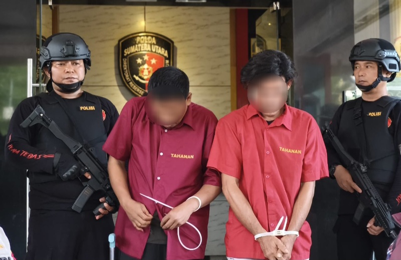 Polda Sumut Ringkus Empat Pembobol ATM, Modus Ganjal Tusuk Gigi
