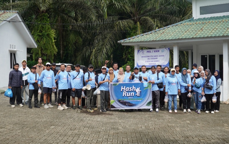 DPD Matahari Pagi Indonesia Medan Gelar Hash Run Dan Baksos Di Desa Suka Makmur, Sikabung-kabung