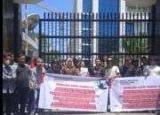 Aksi Damai BARA-SU Dukung Perjuangan Lawan Korupsi