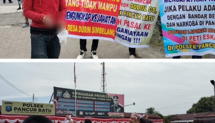 8 LP Tidak Ditanggapi, Warga Minta Kapolsek Pancurbatu Dan Kanit Reskrim Dicopot
