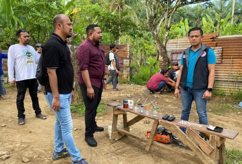 Barak Narkoba Di Pancurbatu Dibakar