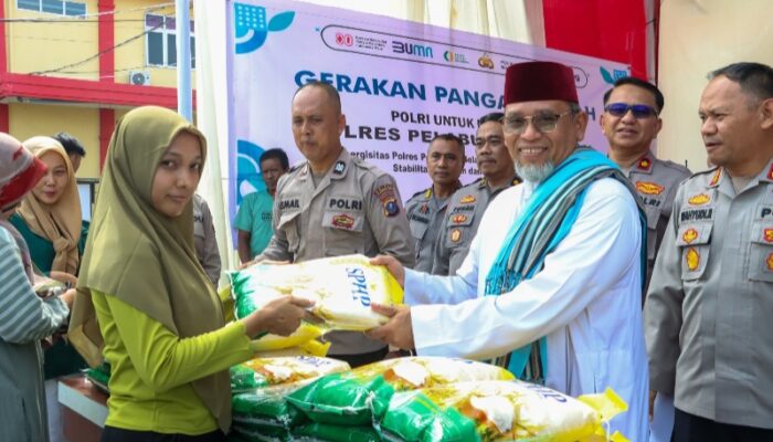 Gerakan Pangan Murah, Polres Pelabuhan Belawan Sediakan 4 Ton Beras Dan 2.000 Liter Minyak Goreng