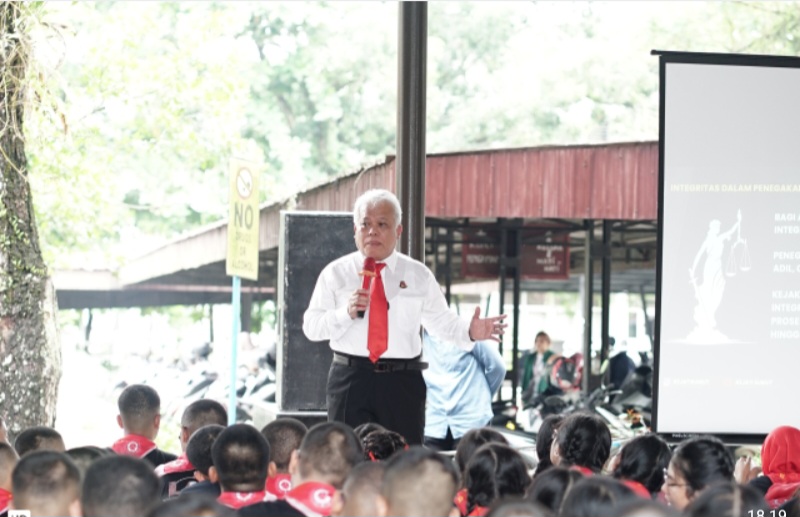 Kajatisu Bekali Mahasiswa Baru USU Tentang Tugas Kejaksaan Sebagai Penegak Hukum