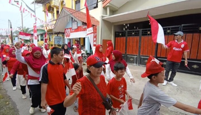Lurah Sidorame Barat I Semarakkan HUT Ke 80 RI