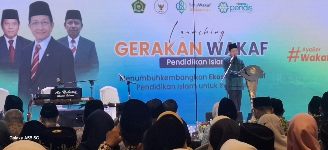 Kemenag Luncurkan Gerakan Wakaf Pendidikan Islam untuk Kemandirian Madrasah, Pesantren dan PTKI