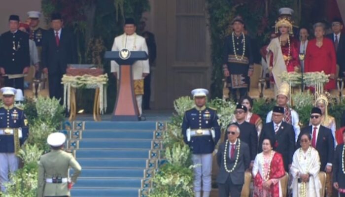 Prabowo Pimpin, Bocah “Aura Framing” Tampil