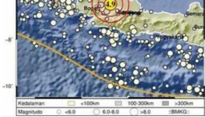 Getaran Gempa Bekasi M4,9 Terasa Di Jakarta Sekitarnya