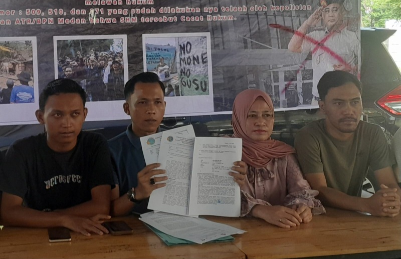 KMMB Sumut Minta Kementrian ATR/BPN Berantas Mafia Tanah Di Medan