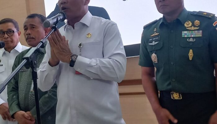 Menkopolhukam Apresiasi Forkopimda Sumut Dalam Penanggulangan Narkoba