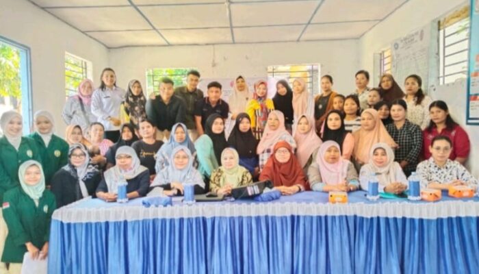 Tim Pengabdian Masyarakat USU Ajarkan Kaum Ibu Di Desa Mabar