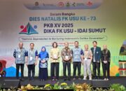 Rayakan Dies Natalis Ke-73, DIKA FK USU Bersama IDAI Sumut Gelar PKB XV