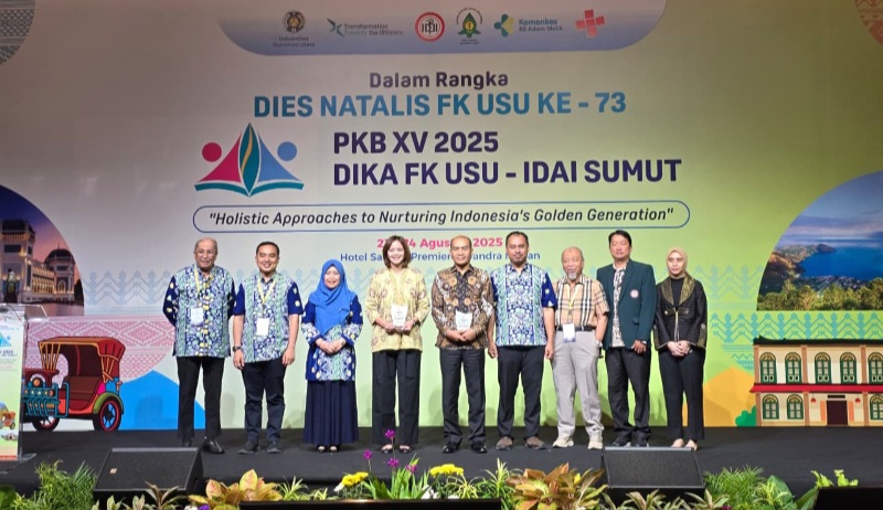 Rayakan Dies Natalis Ke-73, DIKA FK USU Bersama IDAI Sumut Gelar PKB XV