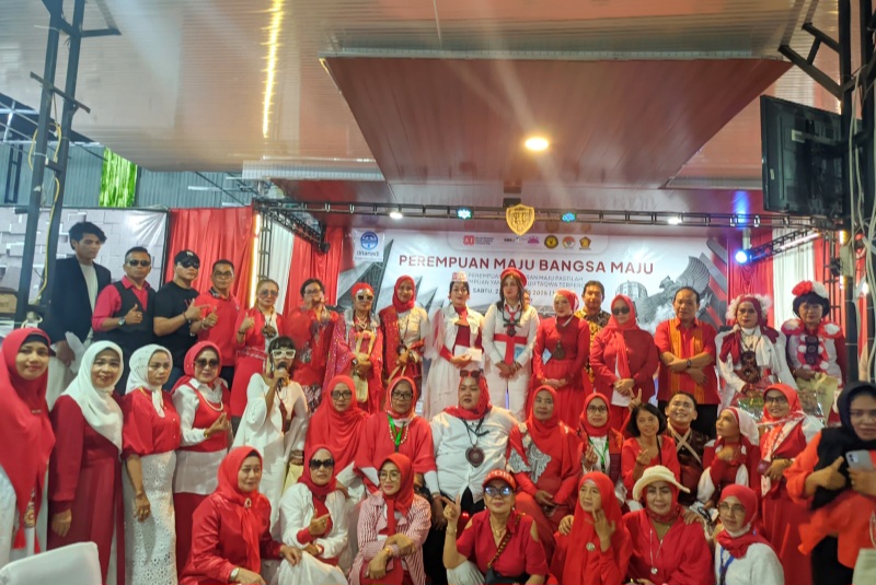 Meriahkan HUT Ke- 80 RI, PPSU Gelar Konvoi Merah Putih Dan Gebyar UMKM