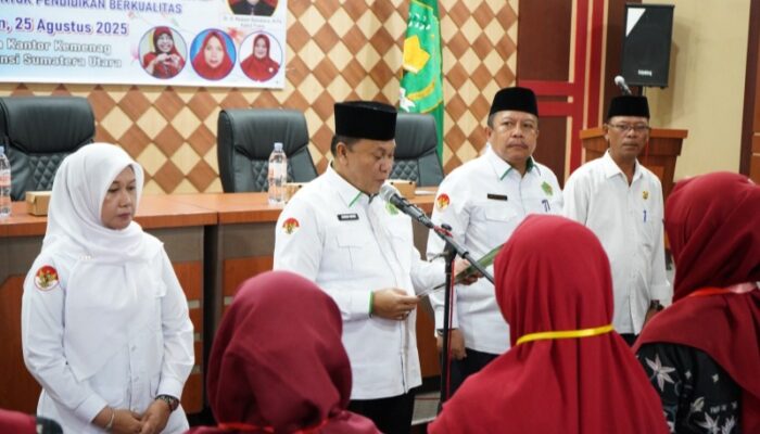 Kakanwil Kemenagsu Dorong Peningkatan Kualitas Pendidikan Agama Usia Dini