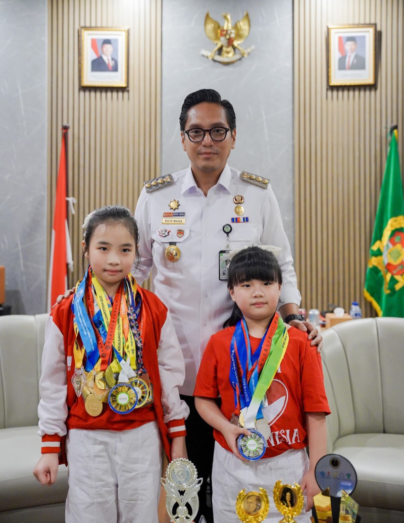 Rico Waas Bangga Atas Prestasi Internasional Diraih Geraldine Dan Hayley