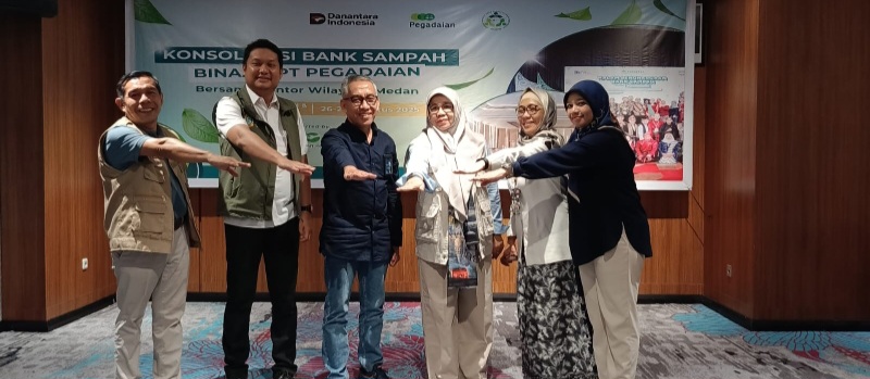 ‎Pegadaian Dorong Edukasi Lingkungan Dan Pemberdayaan Ekonomi Melalui Literasi Bank Sampah‎‎