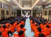 400 Warga Binaan Rutan Medan Ikuti Penyuluhan HAM