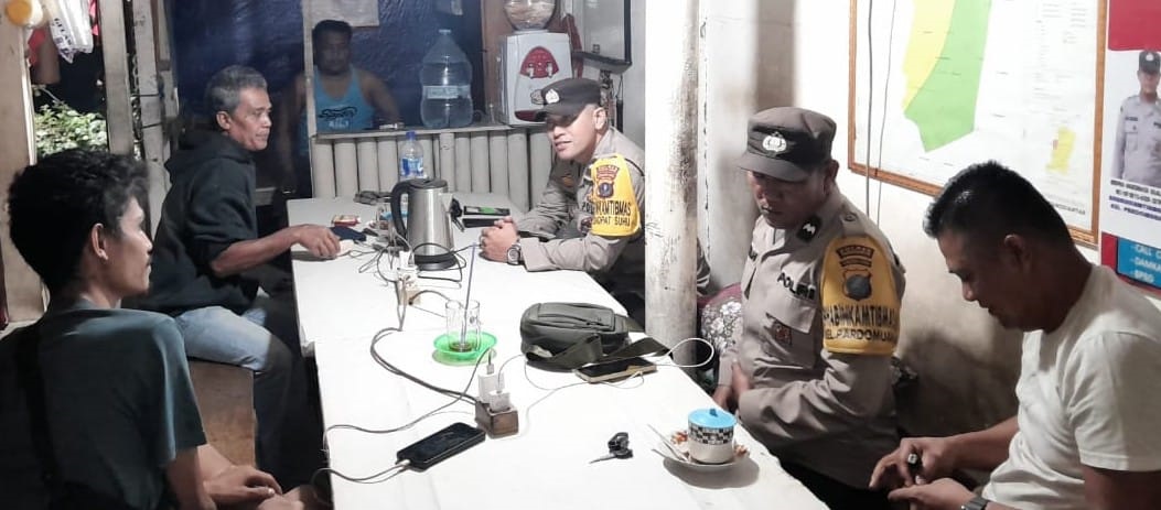 Polres P.Siantar Saling Di Pos Kamling