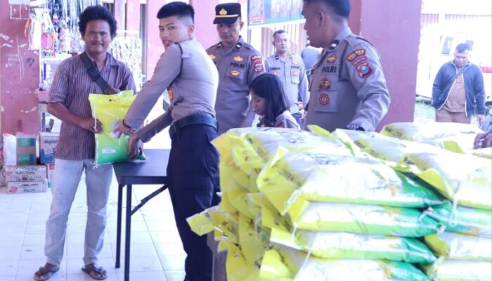 10 Ton Beras SPHP Terjual di Gerakan Pangan Murah Tapteng