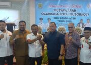 Heri Julius Terpilih Aklamasi Ketua KONI Banda Aceh