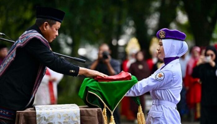 Prof Muryanto Amin Pembina Upacara HUT Ke-80 RI Di USU