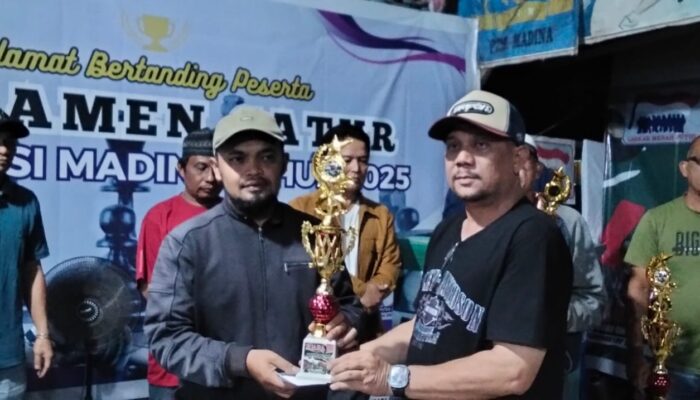 Turnamen Catur Piala SMSI Dan LMP Madina Sukses