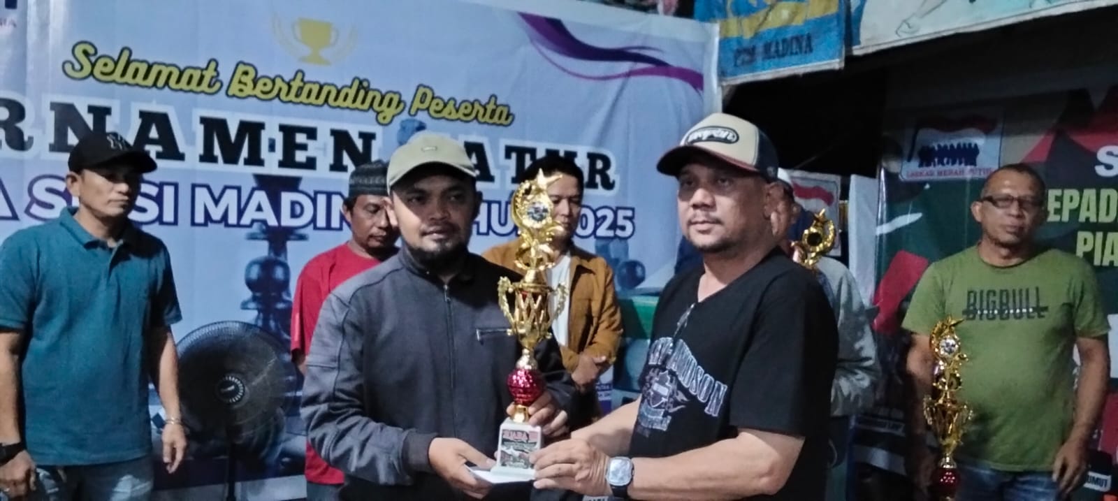 Turnamen Catur Piala SMSI Dan LMP Madina Sukses