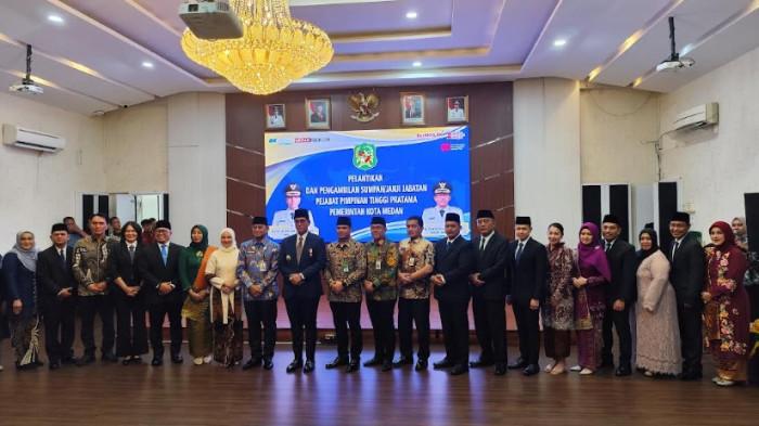 Sembilan Pejabat Eselon 2 Pemko Medan Dilantik, Rico Waas: Saya Tidak Minta Seribu Rupiah Pun