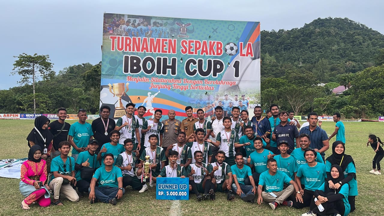 Bhayangkara FC Polres Sabang Juara III Iboih FC Cup 2025