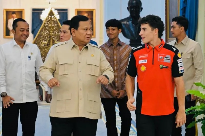 Marc Marquez Senang Dijamu Presiden Prabowo