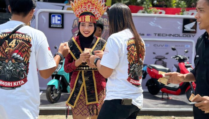 “Sunmori Kita” Rayakan 4 Th Anniversary Bersama Honda