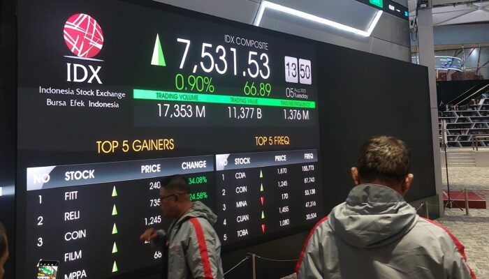 Emas Global Tembus Rekor, Saham Sektor Tambang Berpeluang Menguat