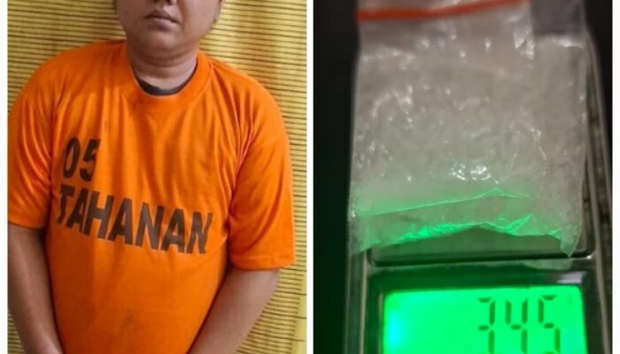 Polisi Tangkap Bandar Narkoba Di Kecamatan Binjai Timur