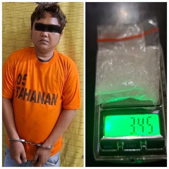 Polisi Tangkap Bandar Narkoba Di Kecamatan Binjai Timur