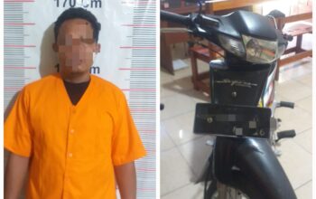 Pelaku Pencurian Sepeda Motor Di Bahorok Diciduk 